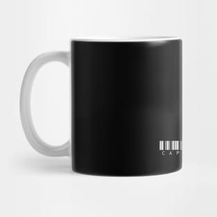 Capitalism – White – Small Logo Mug
